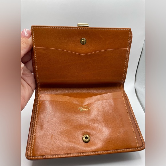 Gucci Vintage Black GG Canvas and Leather Wallet EXTREMELY RARE 100% Authentic - Picture 4 of 12